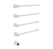 Электрический полотенцесушитель Abber Charme AH4004MW цвет Белый матовый