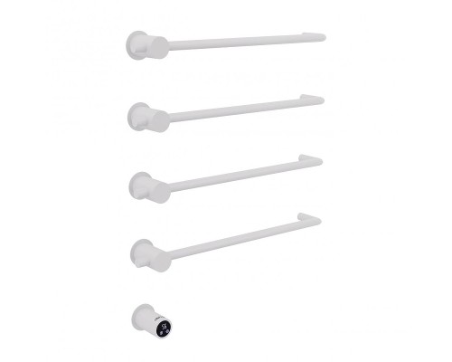 Электрический полотенцесушитель Abber Charme AH4004MW цвет Белый матовый