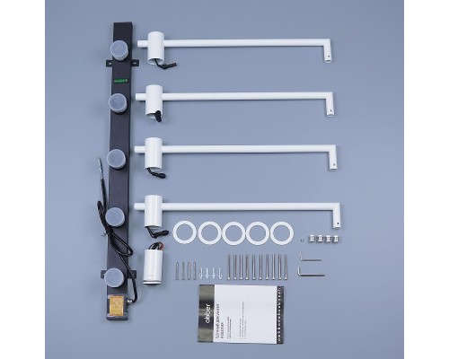 Электрический полотенцесушитель Abber Charme AH4004MW цвет Белый матовый