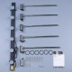 Электрический полотенцесушитель Abber Charme AH4005 цвет Хром