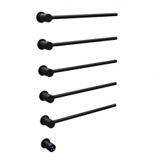 Электрический полотенцесушитель Abber Charme AH4005MB цвет Черный матовый