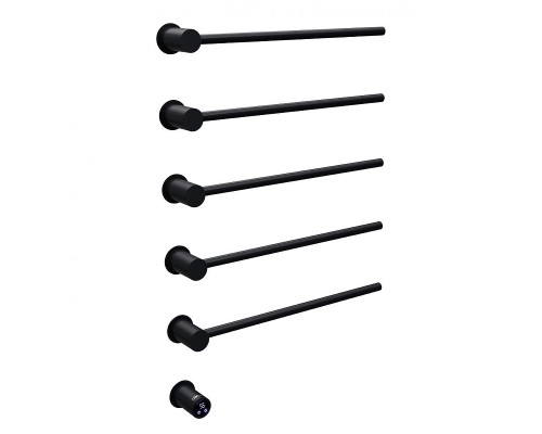 Электрический полотенцесушитель Abber Charme AH4005MB цвет Черный матовый