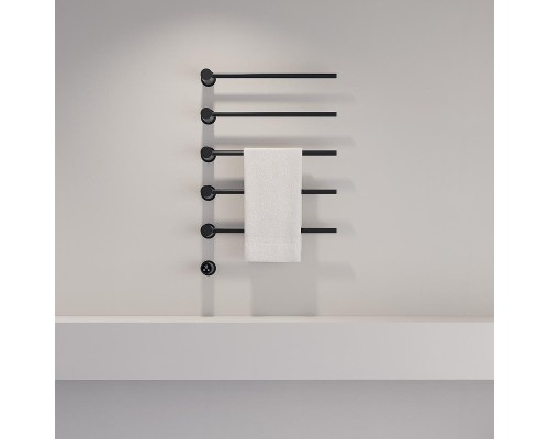 Электрический полотенцесушитель Abber Charme AH4005MB цвет Черный матовый