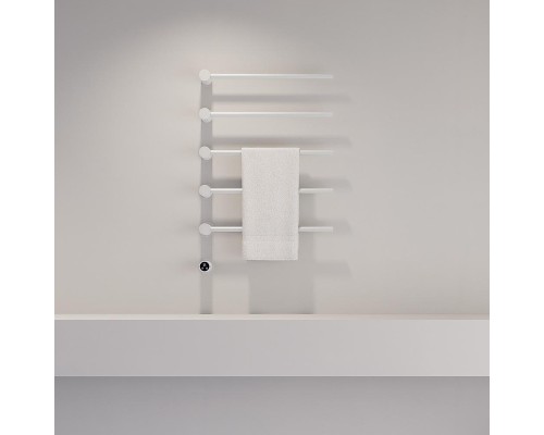 Электрический полотенцесушитель Abber Charme AH4005MW цвет Белый матовый