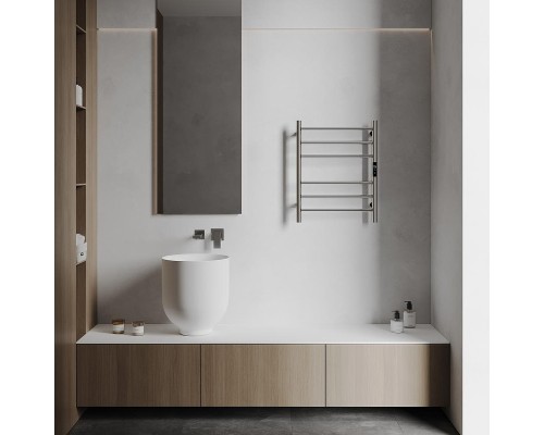 Электрический полотенцесушитель Abber Standard AH4606 цвет Хром