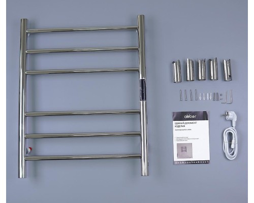 Электрический полотенцесушитель Abber Standard AH4606 цвет Хром