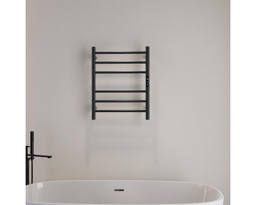 Электрический полотенцесушитель Abber Standard AH4606MB цвет Черный матовый