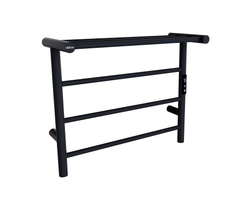 Электрический полотенцесушитель Abber Standard AH4614MB цвет Черный матовый