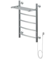 Электрический полотенцесушитель Aquanet Romeo 60х40 R 281989 с полкой цвет Хром