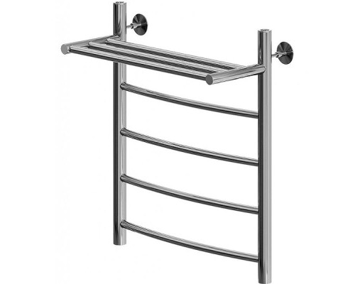 Водяной полотенцесушитель Aquanet Romeo 60x40 266727 с полкой Хром