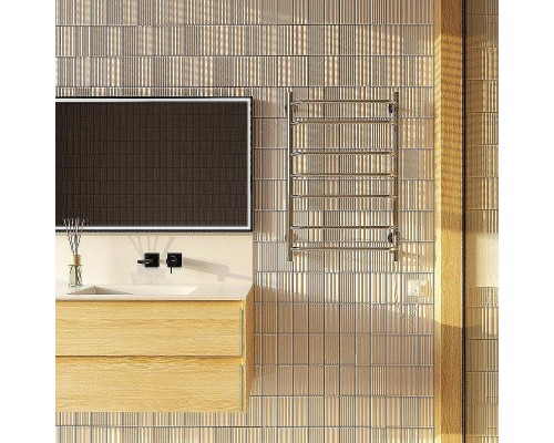 Электрический полотенцесушитель Aringa Бонди 80x50 AR03020CH Хром