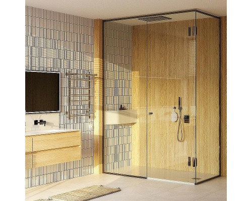 Электрический полотенцесушитель Aringa Бонди 80x50 AR03019CH с полкой Хром