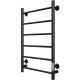 Электрический полотенцесушитель Aringa Честер 80x50 AR03015BL Черный