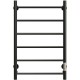 Электрический полотенцесушитель Aringa Честер 80x50 AR03015BL Черный