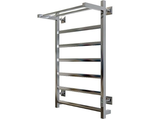 Электрический полотенцесушитель Aringa Порто 80x50 AR03013CH с полкой Хром