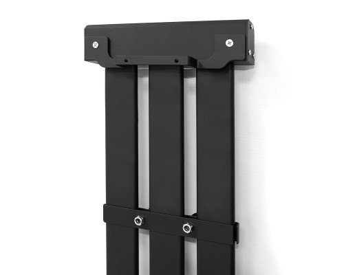 Электрический полотенцесушитель Aringa Токио 120х18 AR03061BL с крючками цвет Черный