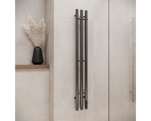 Электрический полотенцесушитель Terminus Трес 120 4670078570000 цвет Графит