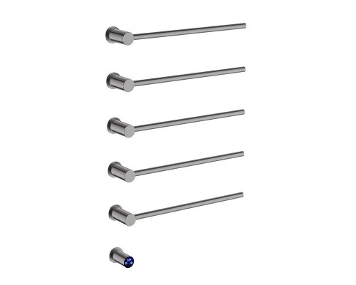 Электрический полотенцесушитель Terminus Аккорд П5 500х800 4670078568144 цвет Оружейная сталь