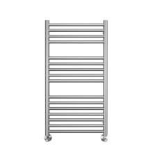 Водяной полотенцесушитель Terminus Альба П16 500х1000 4670078530455 цвет Хром, нижнее подключение, G 1/2" ВР, с комплектом вентилей