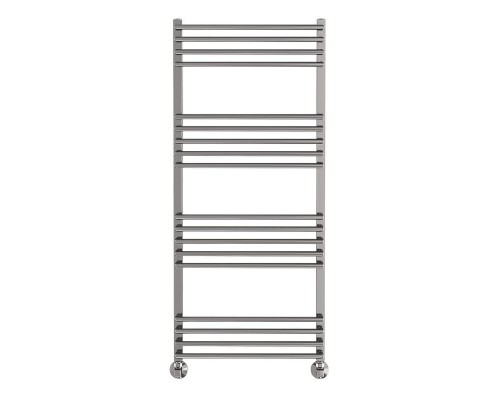 Водяной полотенцесушитель Terminus Арт П18 500х1200 4670078513397 цвет Хром, нижнее подключение, G 1/2" ВР, с комплектом вентилей