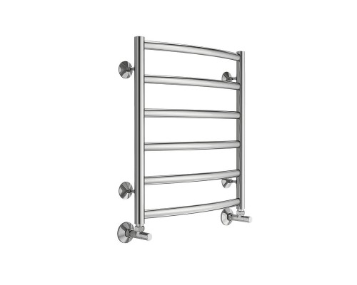 Водяной полотенцесушитель Terminus Атланта+ П6 500x600 4670078529985 цвет Хром, нижнее подключение, G 1/2" ВР