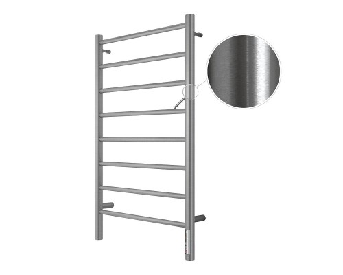 Электрический полотенцесушитель Terminus Аврора П8 500х850 4670078563989 цвет Сатин