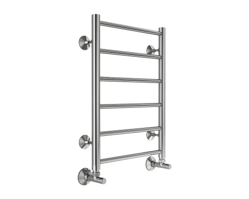 Водяной полотенцесушитель Terminus Аврора П6 400x600 4670078529879 цвет Хром, нижнее подключение, G 1/2" ВР