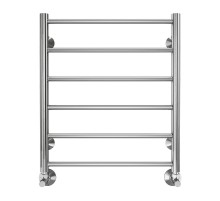 Водяной полотенцесушитель Terminus Аврора П6 500x600 4670078529893 цвет Хром, нижнее подключение, G 1/2" ВР