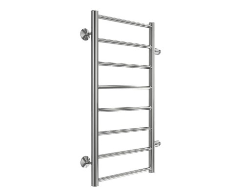 Водяной полотенцесушитель Terminus Аврора П8 400х800 бп500 4670078529909 цвет Хром, боковое подключение, G 1" НР