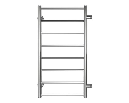 Водяной полотенцесушитель Terminus Аврора П8 400х800 бп600 4670078529916 цвет Хром, боковое подключение, G 1" НР