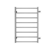 Водяной полотенцесушитель Terminus Аврора П8 500х800 бп600 4670078529930 цвет Хром, боковое подключение, G 1" НР