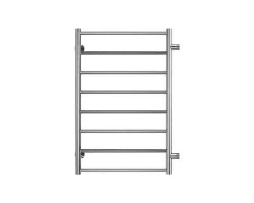 Водяной полотенцесушитель Terminus Аврора П8 500х800 бп600 4670078529930 цвет Хром, боковое подключение, G 1" НР