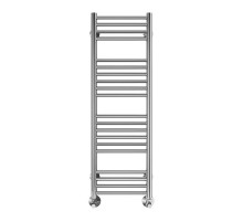 Водяной полотенцесушитель Terminus Аврора П20 300x1000 4670078529329 цвет Хром, нижнее подключение, G 1/2" ВР, с угловым соединением