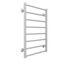 Водяной полотенцесушитель Terminus Аврора П8 500х800 4670078534422 цвет Белый матовый, нижнее подключение, G 1/2" ВР