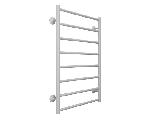 Водяной полотенцесушитель Terminus Аврора П8 500х800 4670078534422 цвет Белый матовый, нижнее подключение, G 1/2" ВР