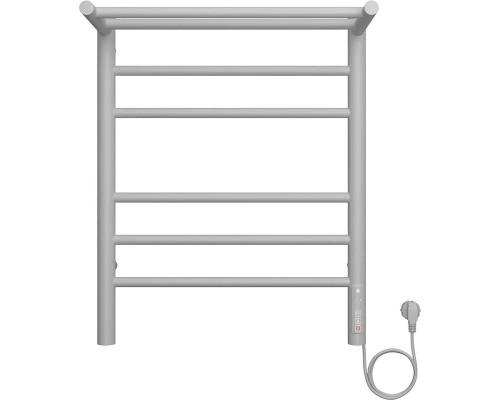 Электрический полотенцесушитель Terminus Аврора П6 450х600 КС 4670078556783 с полкой цвет Белый матовый