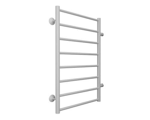 Водяной полотенцесушитель Terminus Аврора П8 500х800 бп500 4670078563248 цвет Белый матовый, боковое подключение, G 1" НР