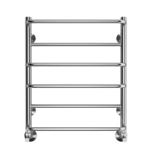 Водяной полотенцесушитель Terminus Евромикс П6 500x600 4670078530141 цвет Хром, нижнее подключение, G 1/2" ВР