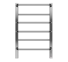 Электрический полотенцесушитель Terminus Евромикс квадро П6 400х650 4670078531223 цвет Хром