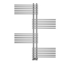 Водяной полотенцесушитель Terminus Европа П24 70х1200 4670078530622 цвет Хром, нижнее подключение, G 1/2" ВР, с комплектом вентилей