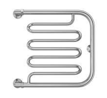 Водяной полотенцесушитель Terminus Фокстрот-Лиана (1) 500x500 4620768880971 цвет Хром, боковое подключение, G 1" НР