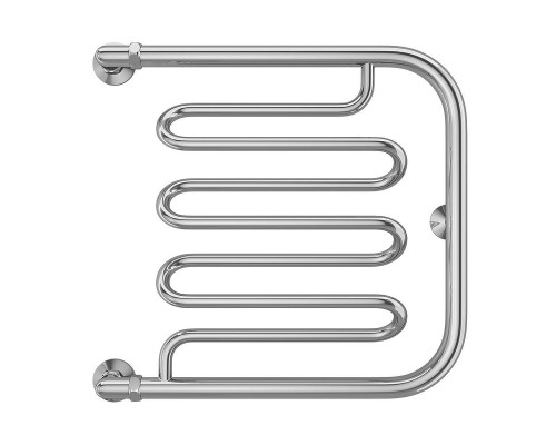 Водяной полотенцесушитель Terminus Фокстрот-Лиана (1) 500x500 4620768880971 цвет Хром, боковое подключение, G 1" НР