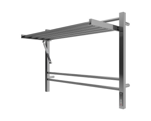 Электрический полотенцесушитель Terminus Горизонт П8 800х600 4670078543530 с полкой цвет Хром