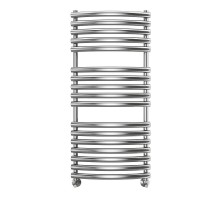 Водяной полотенцесушитель Terminus Капри П17 500х1200 4670078530653 цвет Хром, нижнее подключение, G 1/2" ВР, с комплектом вентилей