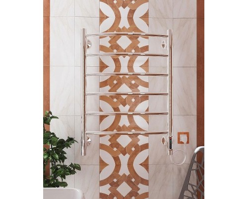 Электрический полотенцесушитель Terminus Классик П6 450x650 4660059580203 Хром