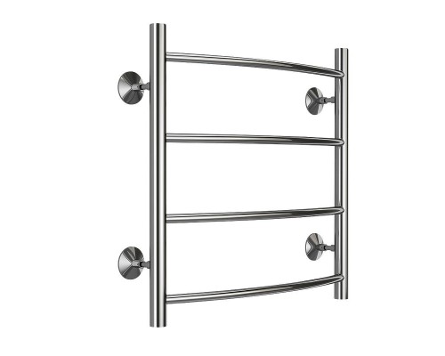 Водяной полотенцесушитель Terminus Классик П4 500x500 4670078544117 цвет Хром, нижнее подключение, G 1/2" ВР