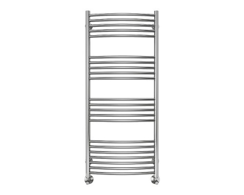 Водяной полотенцесушитель Terminus Классик П22 500x1200 4670078529619 цвет Хром, нижнее подключение, G 1/2" ВР, с угловым соединением