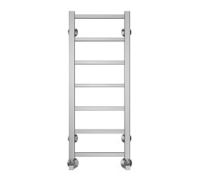 Водяной полотенцесушитель Terminus Контур П7 300х800 4670078529633 цвет Хром, нижнее подключение, G 1/2" ВР, с угловым соединением