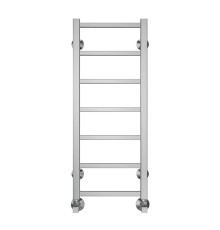 Водяной полотенцесушитель Terminus Контур П7 300х800 4670078529633 цвет Хром, нижнее подключение, G 1/2" ВР, с угловым соединением