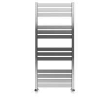 Водяной полотенцесушитель Terminus Латте П13 500х1200 4670078530714 цвет Хром, нижнее подключение, G 1/2" ВР, с комплектом вентилей